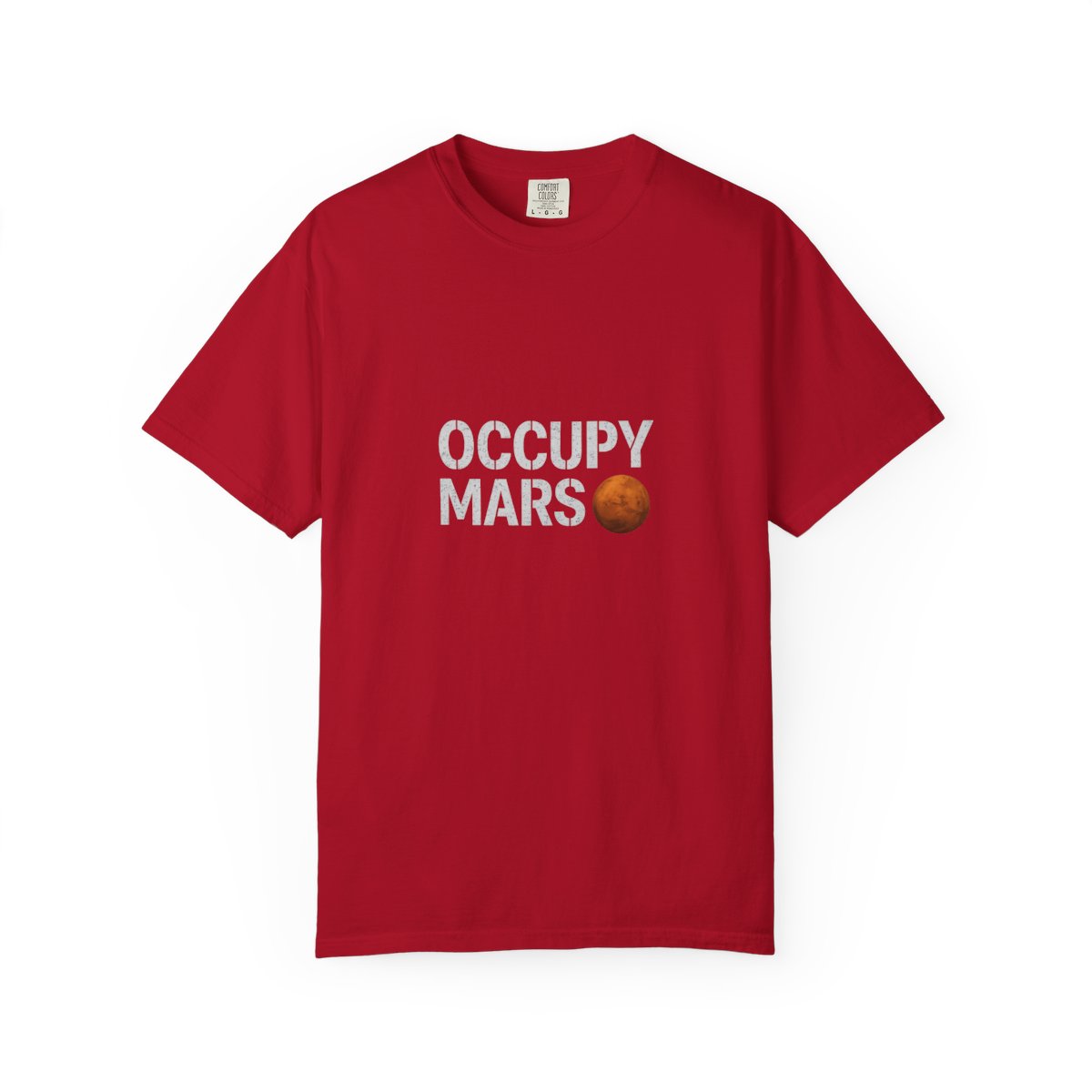 Occupy Mars Funny T-Shirt Elon Musk Inspired — official Elon Musk T-Shirts