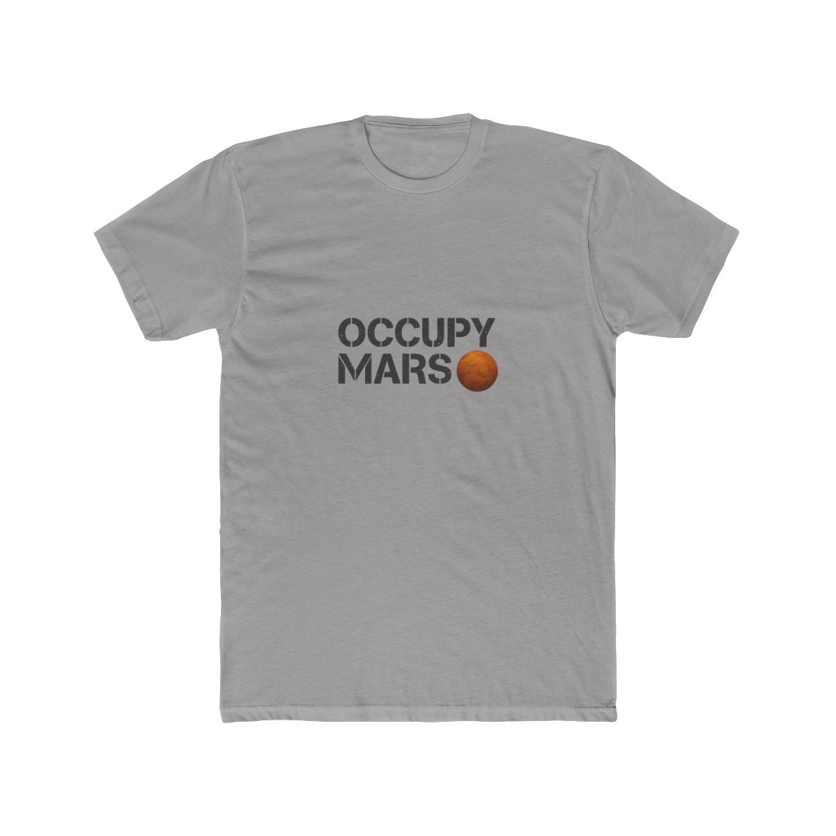 Occupy Mars Elon Musk Funny T-Shirt - alternate angle 3, merchandise