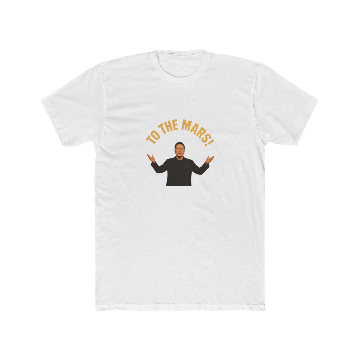 Elon Musk Mars Mission Graphic T-Shirt