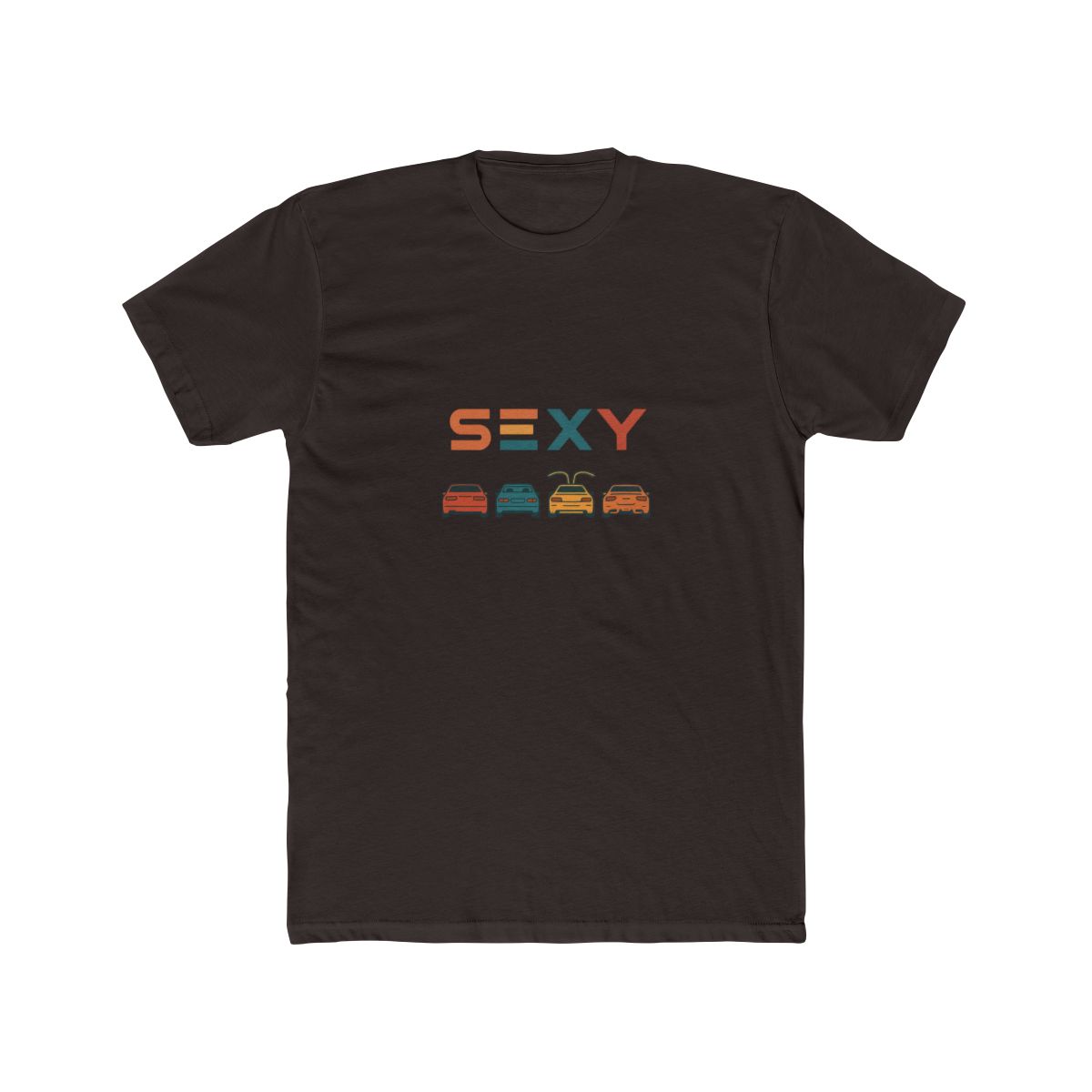 Retro Tesla Car Print | Tesla Fan Tee, Elon Musk Shirt, EV Owner Gift - alternate angle 5, merchandise