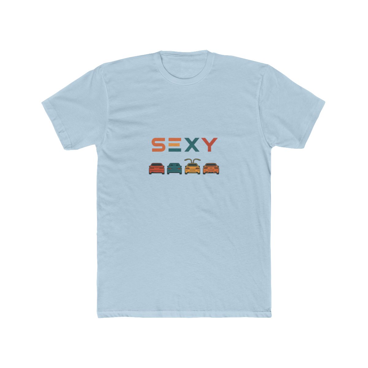 Retro Tesla Car Print | Tesla Fan Tee, Elon Musk Shirt, EV Owner Gift - alternate angle 2, merchandise