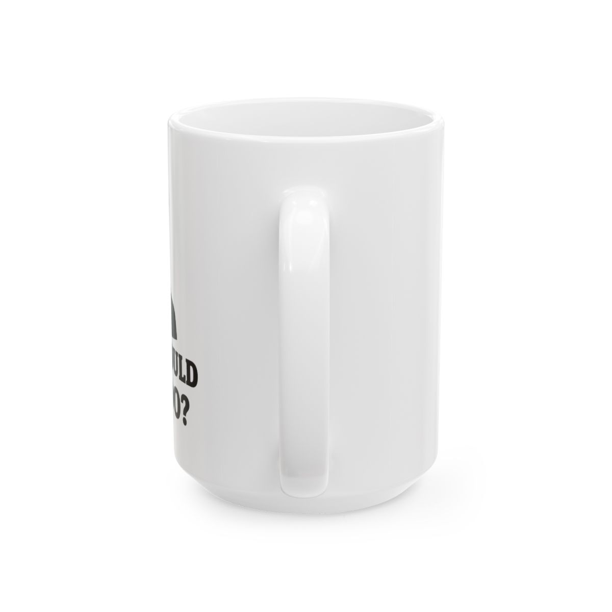What Would Elon Do Portrait | Elon Musk Mug, Tesla Fan Gift, SpaceX Coffee Cup - alternate angle 5, merchandise