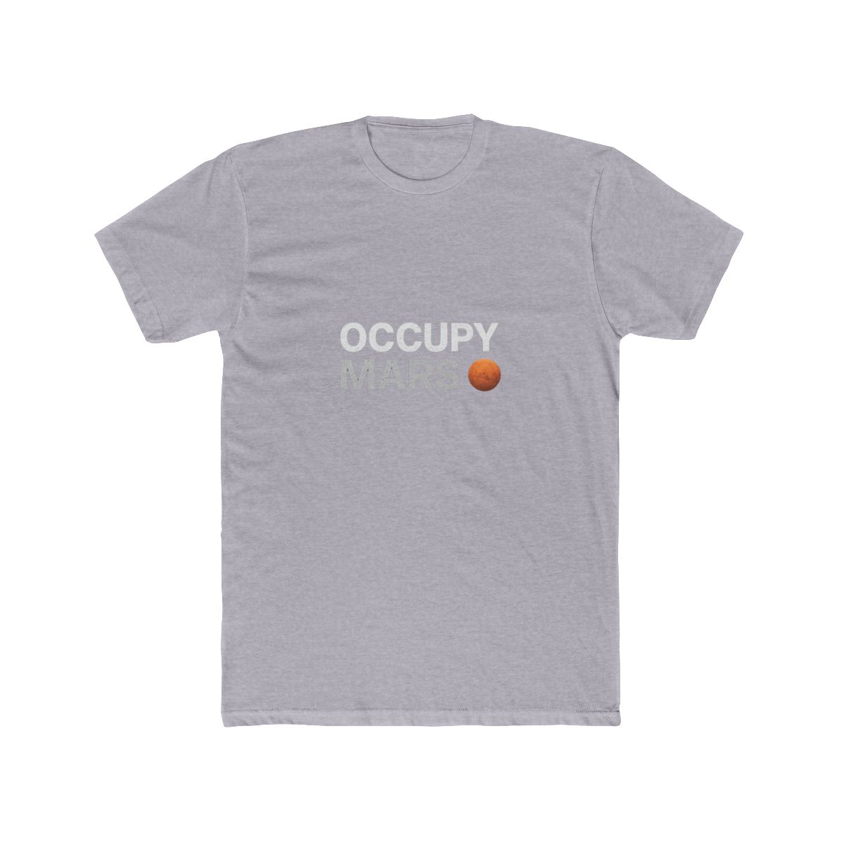 Occupy Mars Cosmic Icon | Space Fan Shirt, Mars Mission Tee, Sci-Fi Gift - alternate angle 5, merchandise