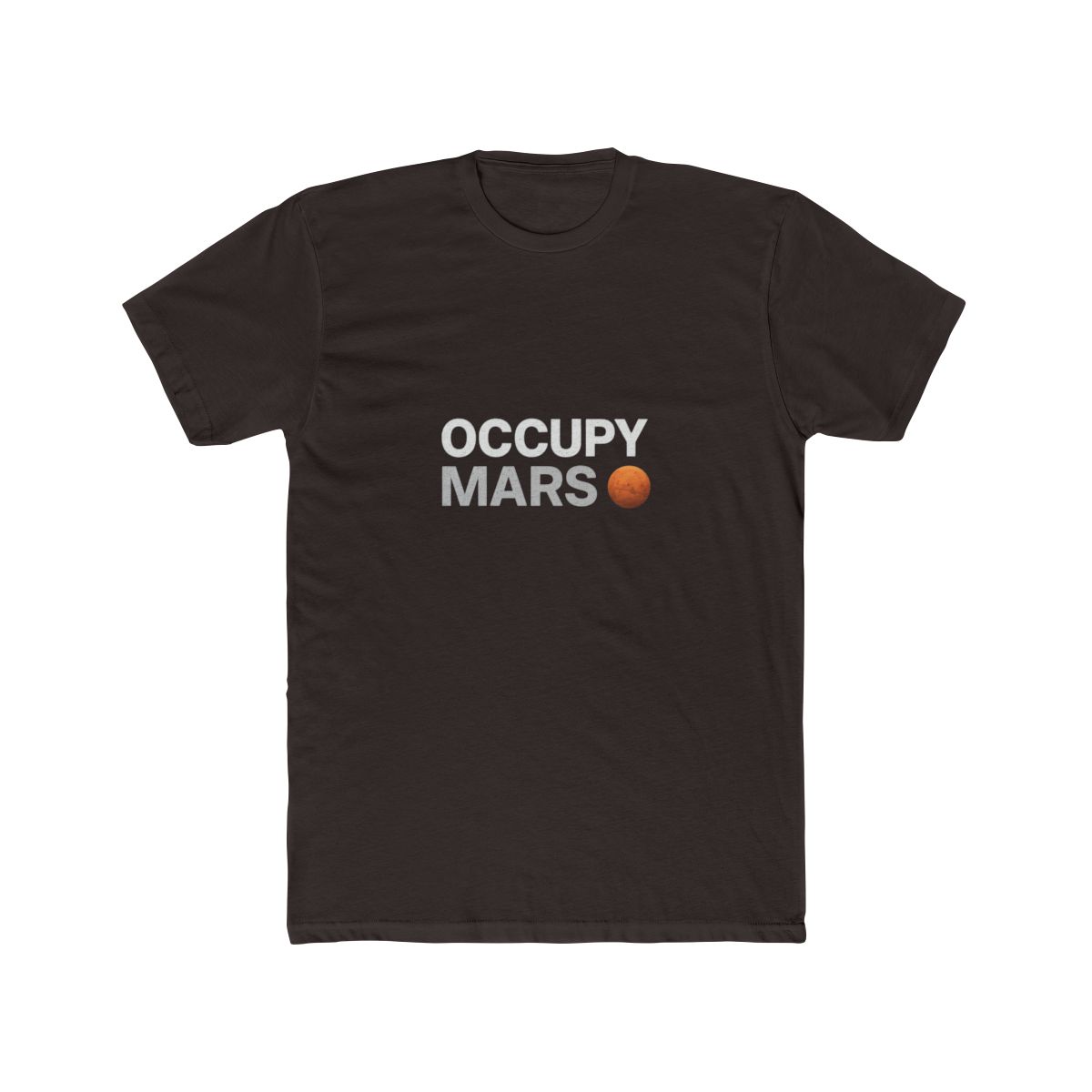 Occupy Mars Cosmic Icon | Space Fan Shirt, Mars Mission Tee, Sci-Fi Gift - alternate angle 4, merchandise