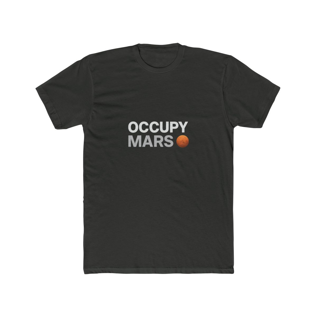 Occupy Mars Cosmic Icon | Space Fan Shirt, Mars Mission Tee, Sci-Fi Gift - alternate angle 5, merchandise