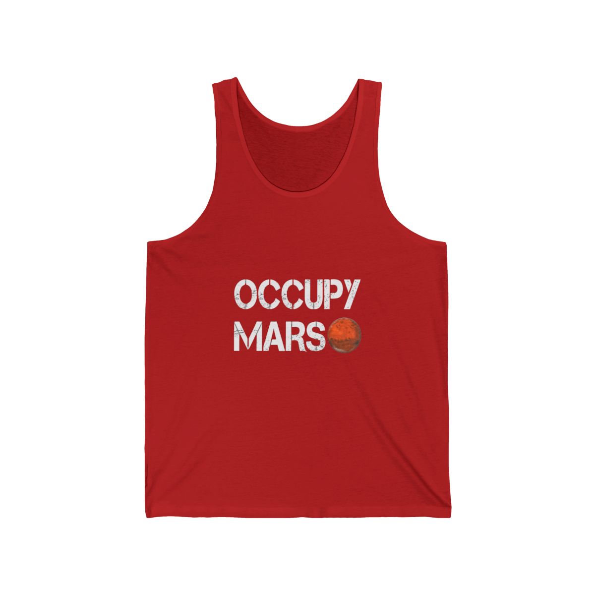 Occupy Mars Elon Musk Tank Top - Interplanetary Visionary Gear — official Elon Musk Tank Tops