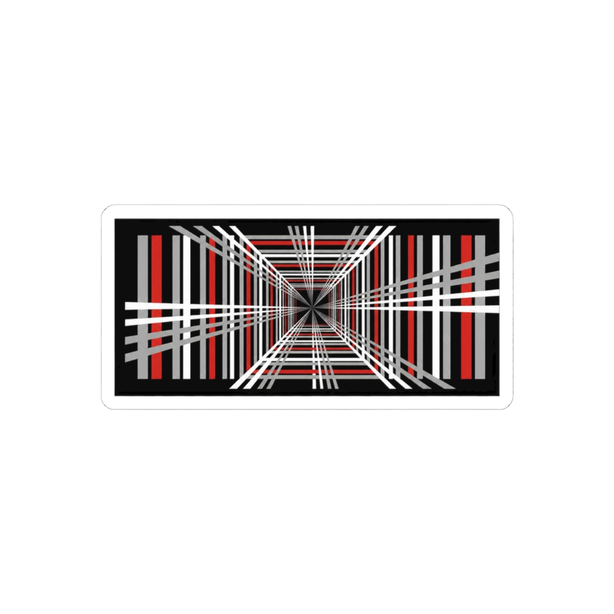 Tesla Plaid Badge Sticker | Bold High-Res Vinyl Decal - EV Enthusiast Gear - alternate angle 1, merchandise