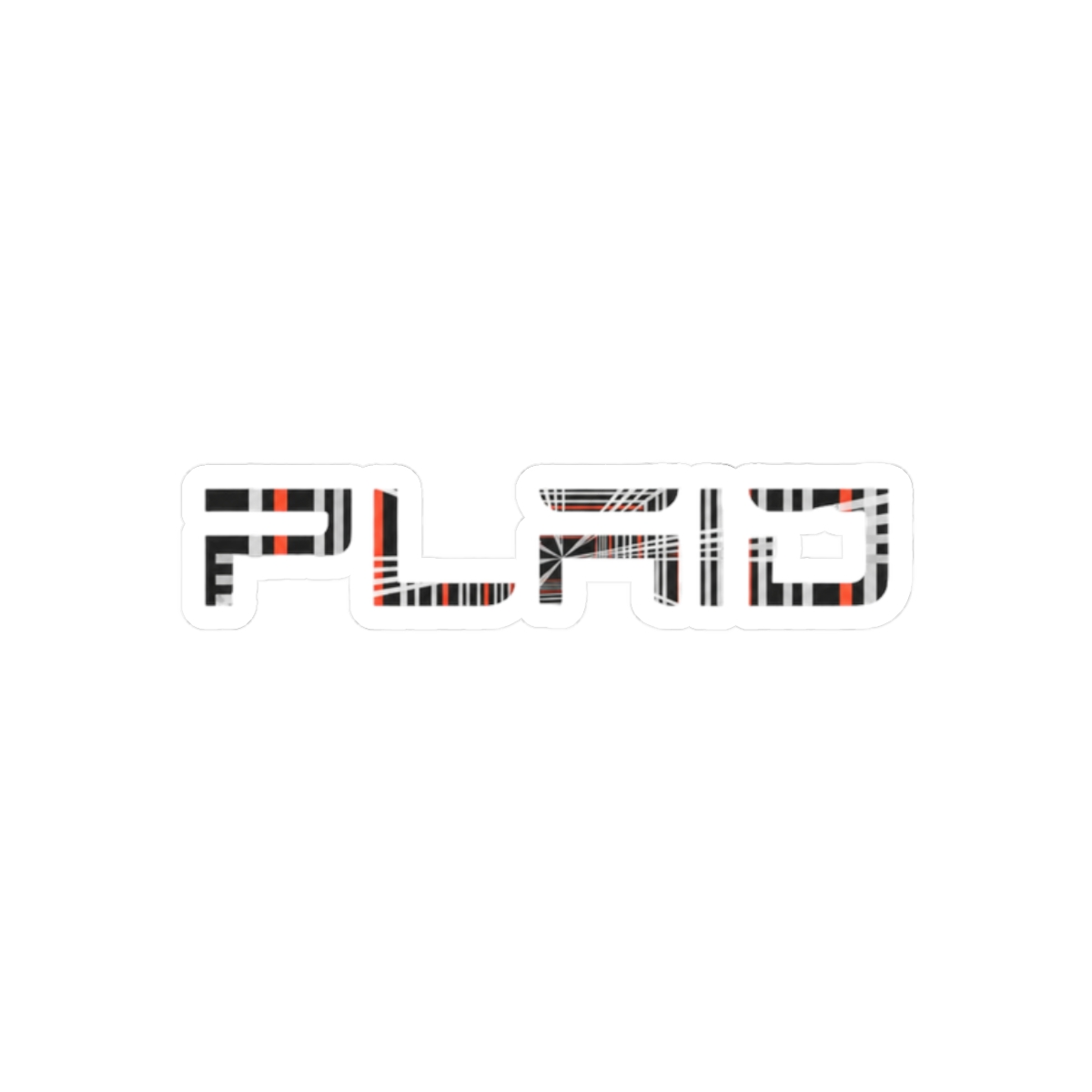 Tesla Plaid Minimalist Sticker | Bold EV Performance Vinyl Decal - alternate angle 3, merchandise