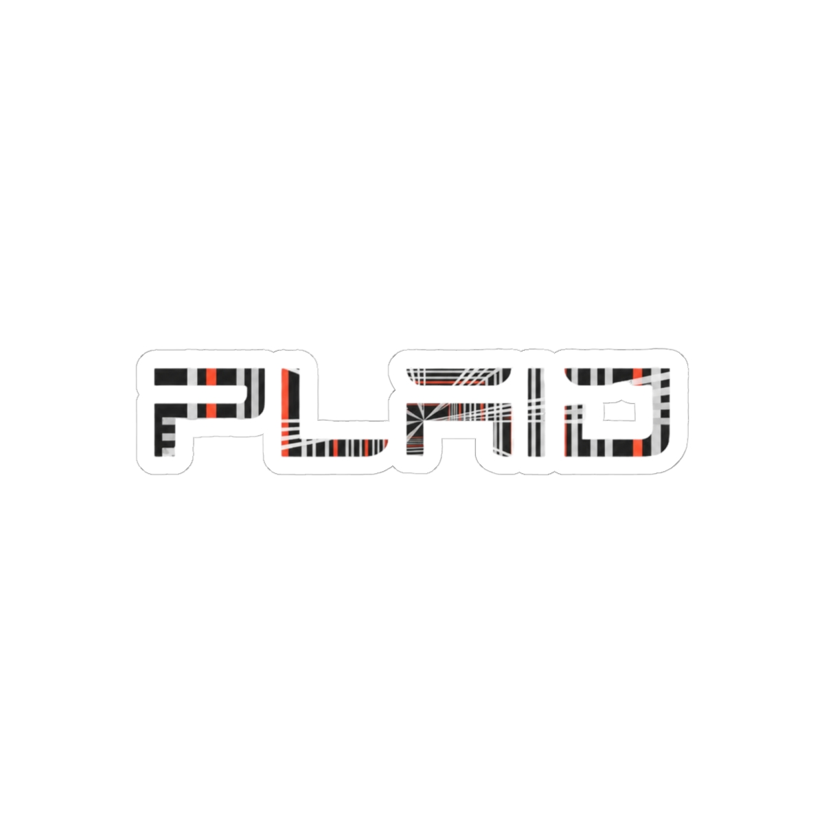 Tesla Plaid Minimalist Sticker | Bold EV Performance Vinyl Decal - Official Stickers merchandise