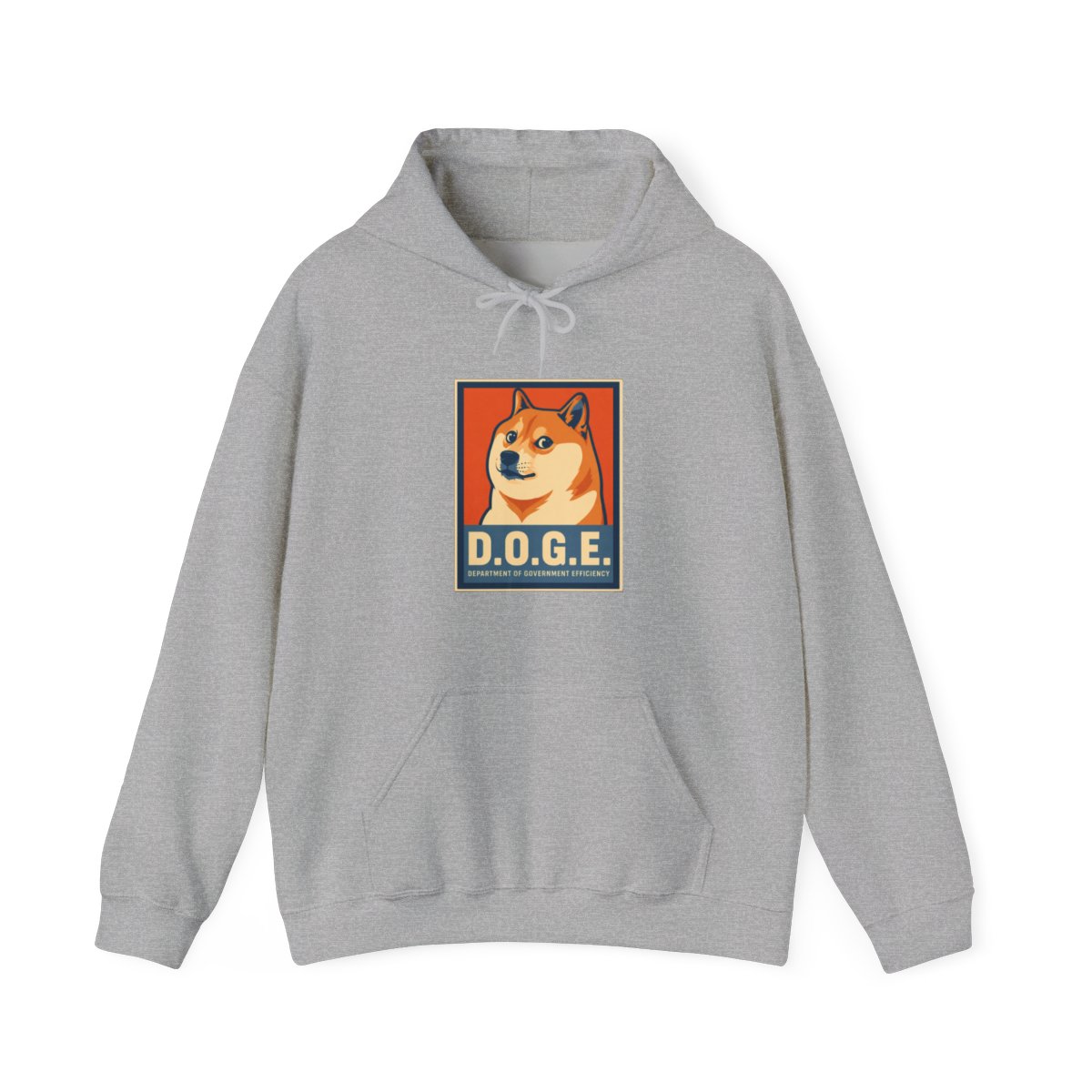 DOGE Department of Government Efficiency Hoodie - Elon Fan Reform Gift - alternate angle 4, merchandise