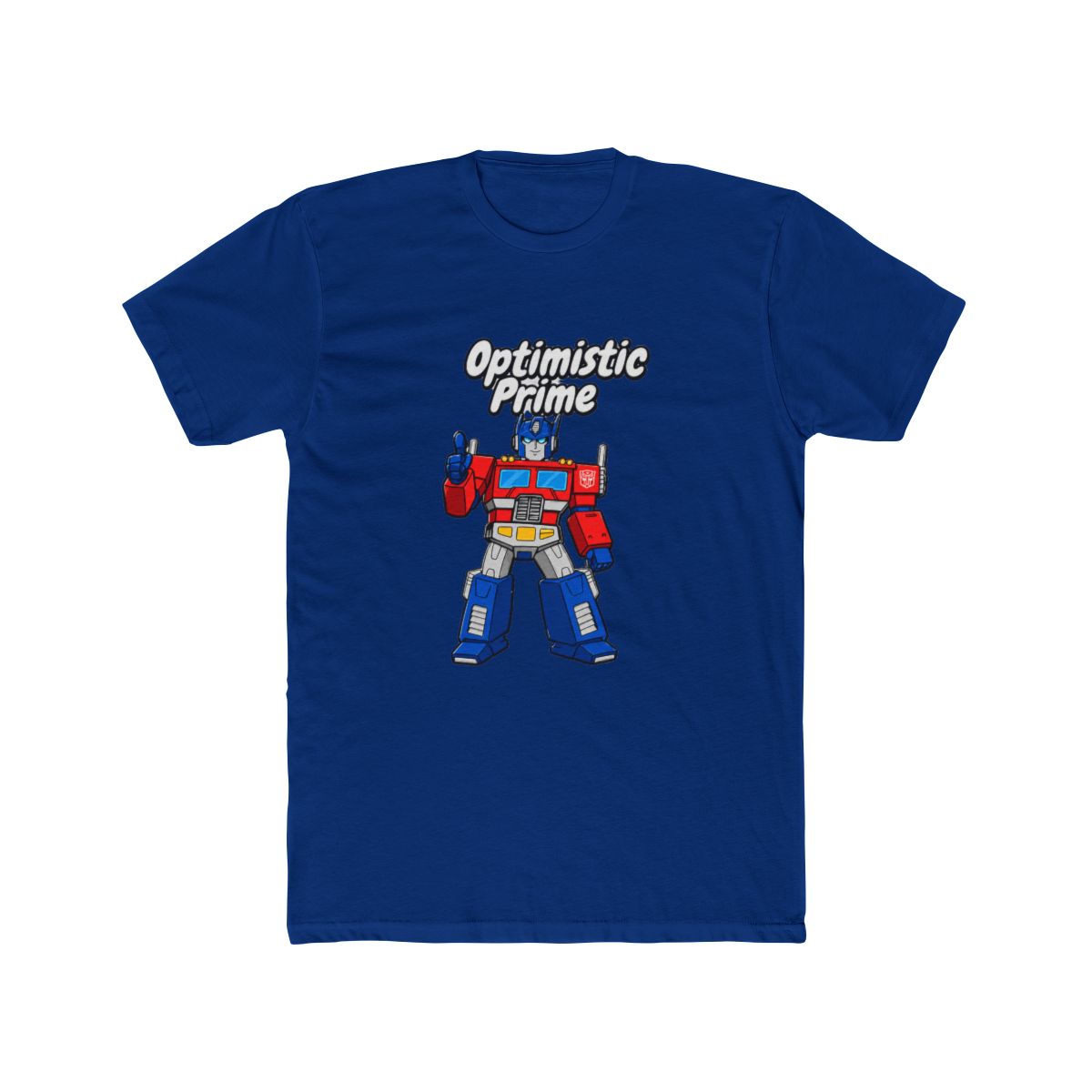 Elon Musk Optimistic Prime (ON BACK) T Shirt