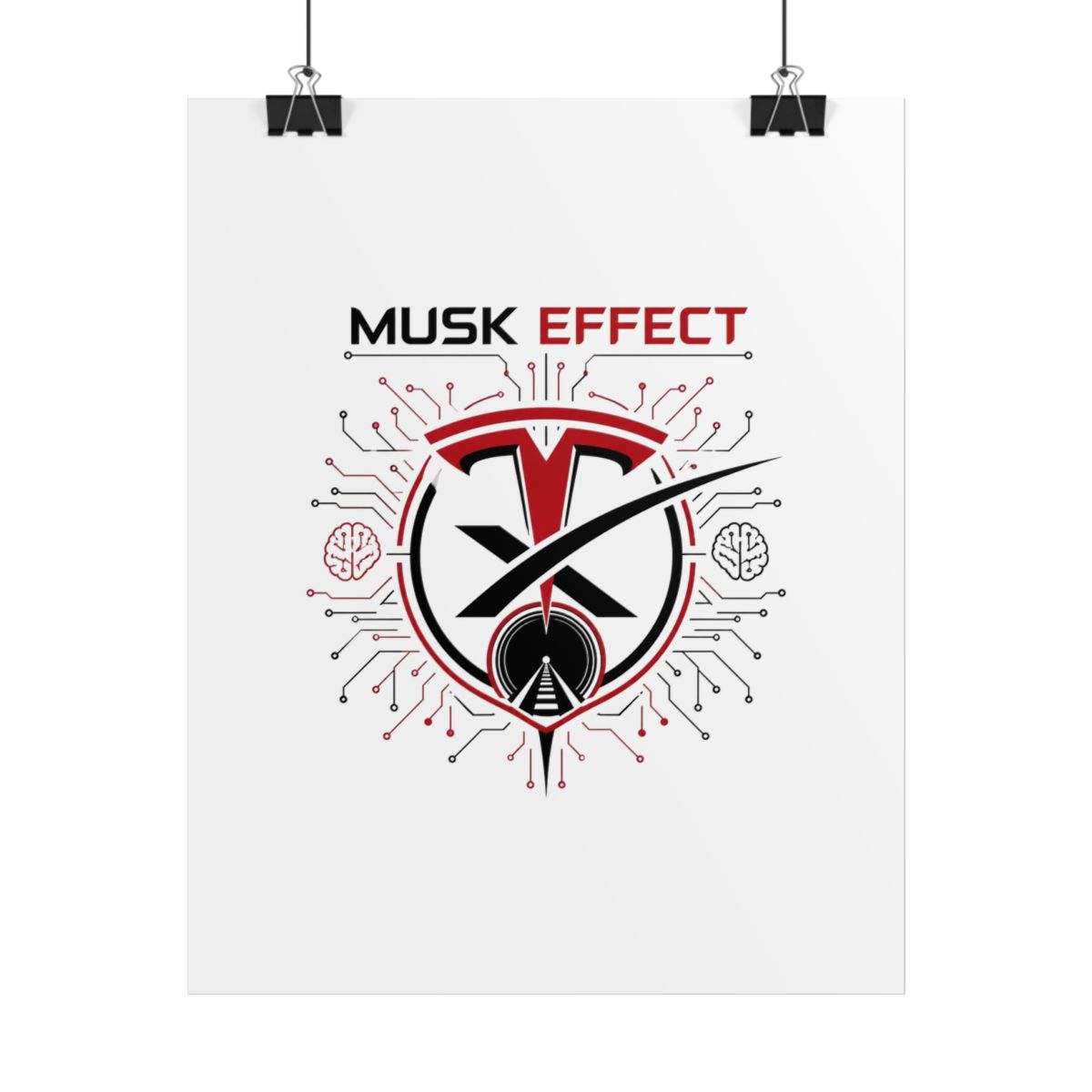 Elon Musk "Musk Effect" Poster