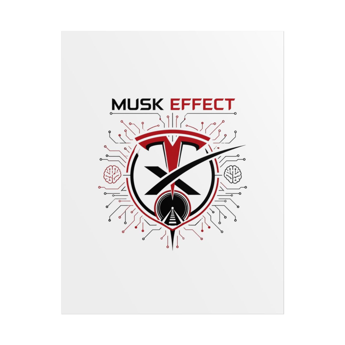 Elon Musk "Musk Effect" Poster - alternate angle 1, merchandise