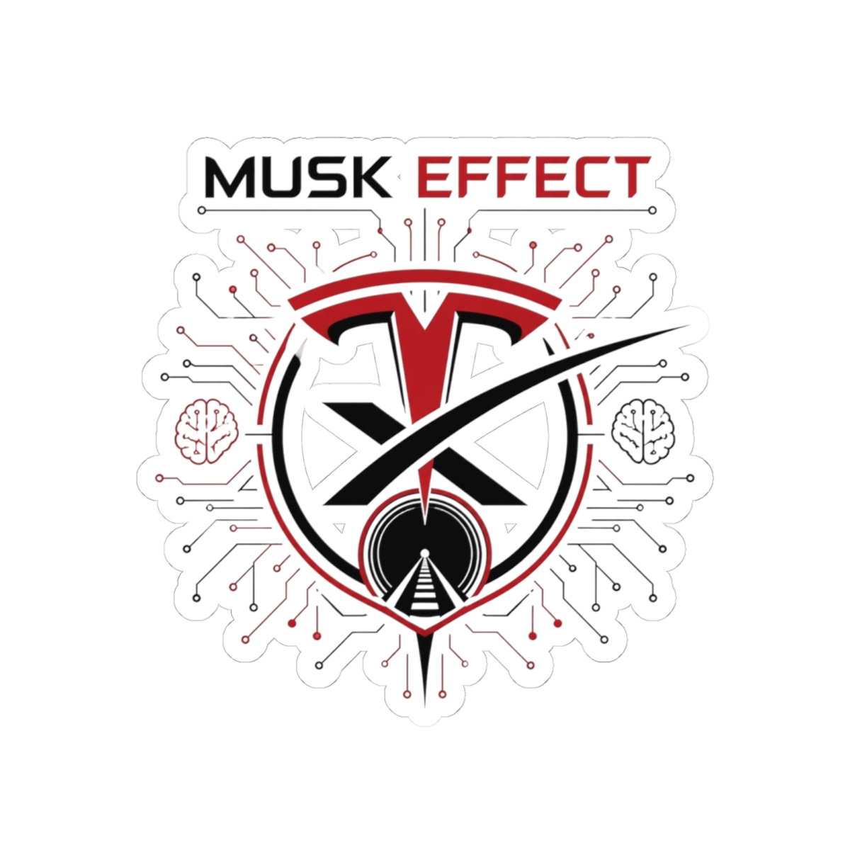 Elon Musk "Musk Effect" Sticker